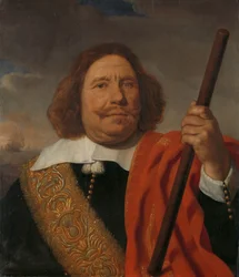 Egbert Meeuwsz Cortenaer (1605-65), Vice-Almirante, Almirantado dos Maas, Roterdão