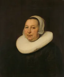 Maria Pietersdr de Leest (falecido em 1652), esposa de Samuel van Lansbergen