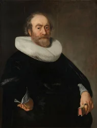 Retrato de Andries Bicker Andries Bicker (1586-1652). Comerciante com a Rússia e Burgomaster de Amsterdã