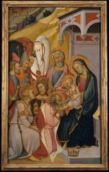 A Adoração dos Magos, c. 1390.