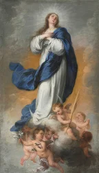 A Imaculada Conceição. Por volta de 1680