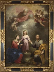 As trindades celestes e terrenas Pedroso Murillo, c. 1680