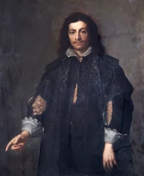 Um Homem Desconhecido, meados dos anos 1650 (óleo sobre tela)