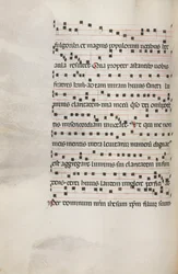 Missale, Pol. 153 Music for Exultel, 1469.