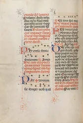 Missale: Fol. 190v: Música para várias orações, 1469.