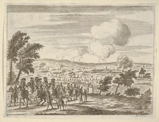 O Duque e suas tropas em Casalmaggiore, de The Idea of ​​a Christian Prince and Hero in..., 1659.