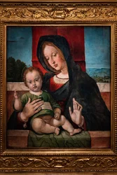 Madonna com o Menino Jesus, última década do século XV (óleo sobre painel)
