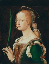 Santa Justina de Pádua, década de 1490