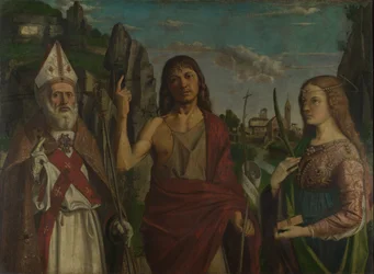 São Zenão, São João Batista e mártir, c. 1495