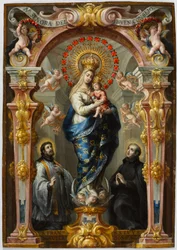 Nossa Senhora do Bom Conselho, c.1680 (óleo sobre cobre)