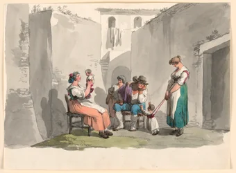 Desenho, Em Tivoli, 1807-08