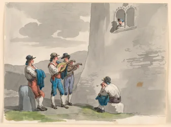 Desenho, A Serenata, 1807-08