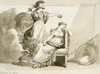 Penélope embelezada por Minerva