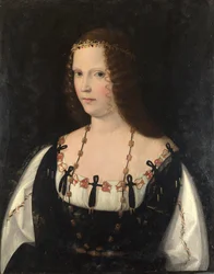 Retrato de uma jovem senhora, c. 1510