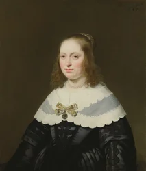 Retrato de Sophia Trip, esposa de Balthasar Coymans