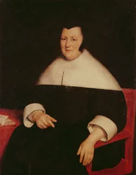Retrato de uma mulher idosa