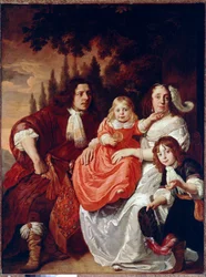 Retrato da família Reepmaker (óleo sobre tela
