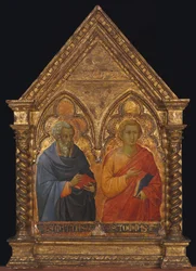 Santos Matthias e Thomas, c. 1350.