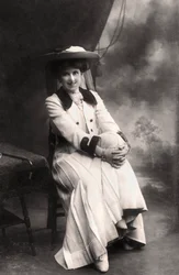 Decima Moore 1871-1964, actriz inglesa, 1907