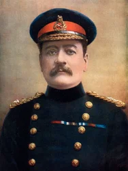 Major-general ETH Hutton, comandando a 1ª Brigada de Infantaria Montada, África do Sul, 1902.