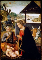 A Natividade de Cristo, final do século XV ou início do século XVI.