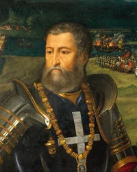 Itália, Modena, Retrato de Alfonso I d
