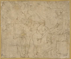Marte (?), Vênus e Cupido