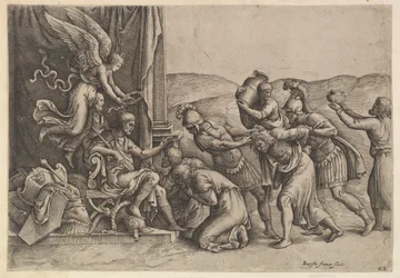 Cipião concedendo clemência aos prisioneiros, 1530-61.