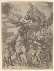 O Anjo Que Fica no Braço de Abraão, depois de 1552.