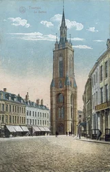 Tournai: O campanário (fotografia a cores)