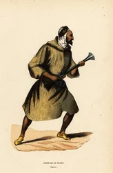 Árabe das planícies ou chefe árabe do deserto, Argélia