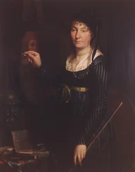 Retrato de um Artista (Auto-retrato ?) 1800 (óleo sobre tela)