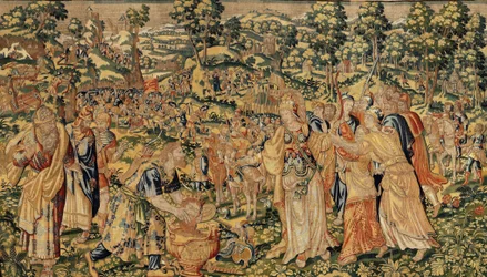 História de Cyrus II O Grande, c.1590 (tapeçaria)
