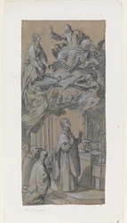 Visão durante uma missa