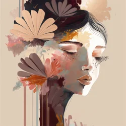Retrato de uma flor de sonho