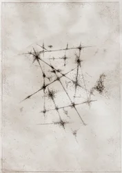Nebulosa, 2018 (ponta seca sobre papel)