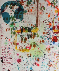 Story Telling, 2007 (impressão de tela em tela crua)