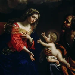 A Sagrada Família, detalhe, 1682