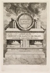 Máscara Grega: Página de Dedicação