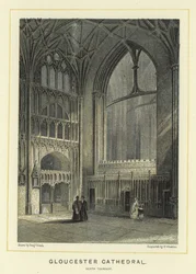 Catedral de Gloucester, transepto norte