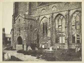 Lado sul da igreja de Cromer