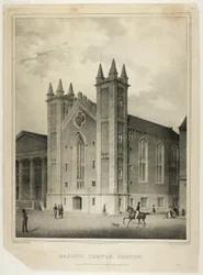 Templo maçónico, Boston