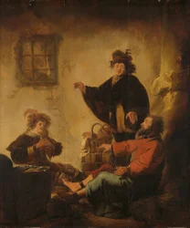 José interpretando os sonhos do padeiro e do mordomo, c.1632-1640 (óleo sobre painel)
