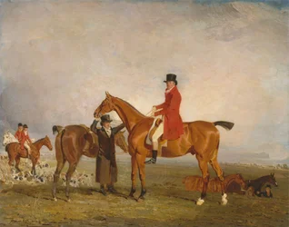 George, Marquês de Huntly (mais tarde quinto Duque de Gordon), em Tiny