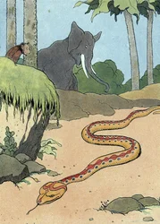 A serpente no Jardim do Éden