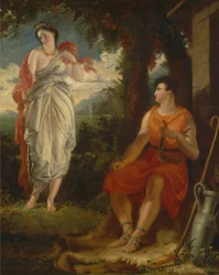 Vénus e Anchises [1826, Royal Academy of Arts, Londres, catálogo da exposição]