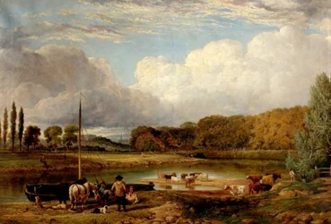 Veja em Wilford, Nottingham, c.1830