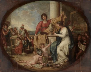 Manufactory britânico, um esboço, 1791.