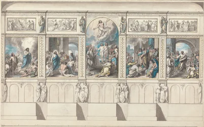 Desenho para um Muro da Capela da Religião Revelada