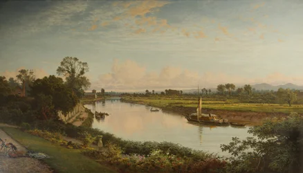 Fluxo suave de Severn, 1886